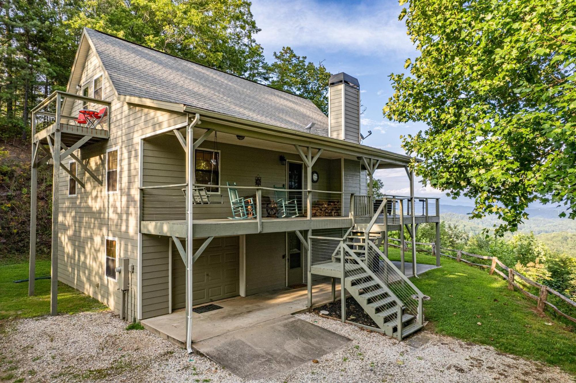 Stunning Mtn. Views! 4Br With All The Amenities! - Vista Vibes- Брайсън Сити Екстериор снимка